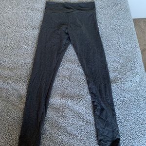 Grey Cotton Leggings